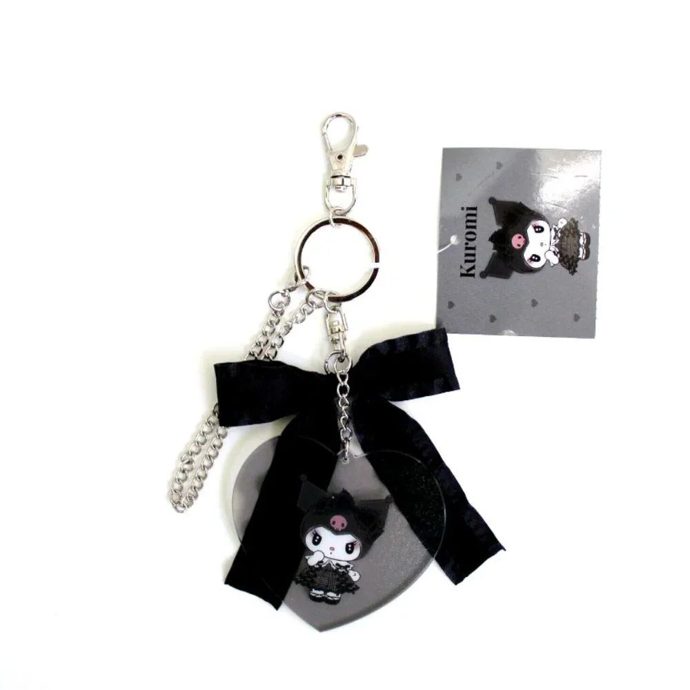 Sanrio Kuromi Acrylic Heart Bow Bag Charm Secret Melokuro